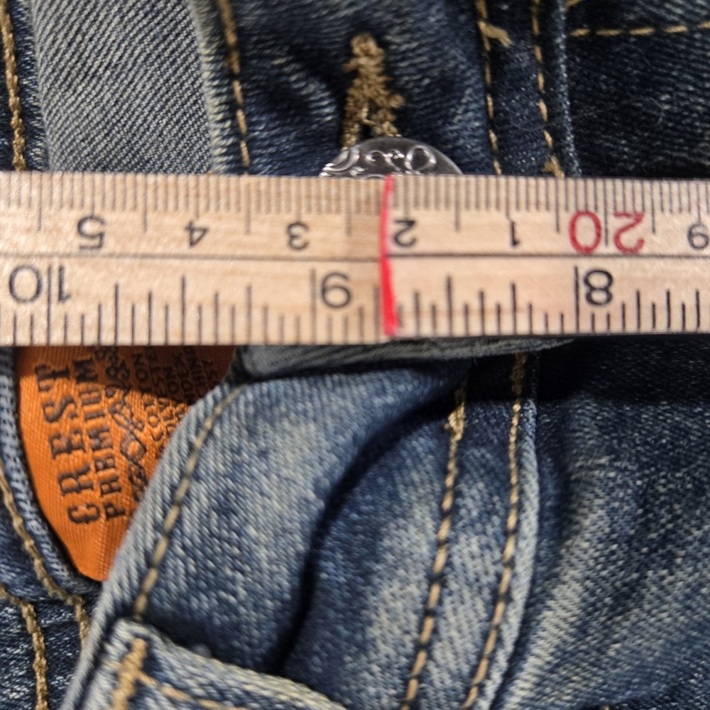 Crest Vintage Y2K Low-Rise Jeans 2nd Pair (we have two) | Women's Size 11 - Picture 7 of 11
